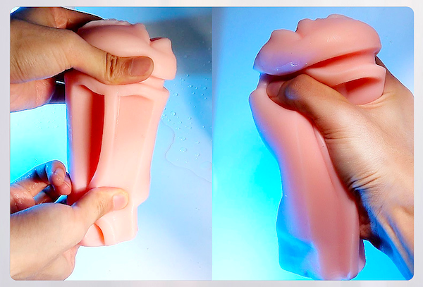 Âm đạo giả Maig 2in1 rung thụt đa năng đế gắn tường kích thích mạnh